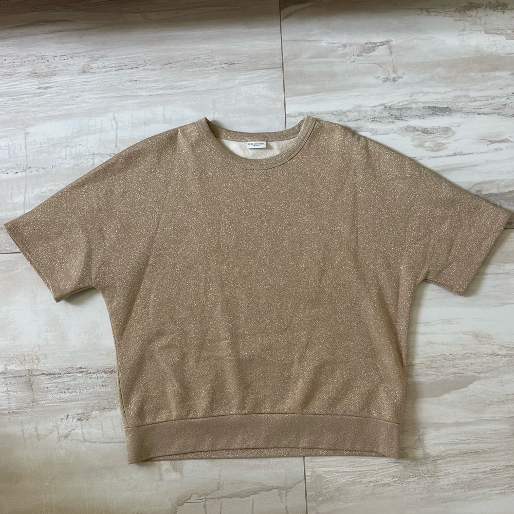 DRIES VAN NOTEN GOLD TOP